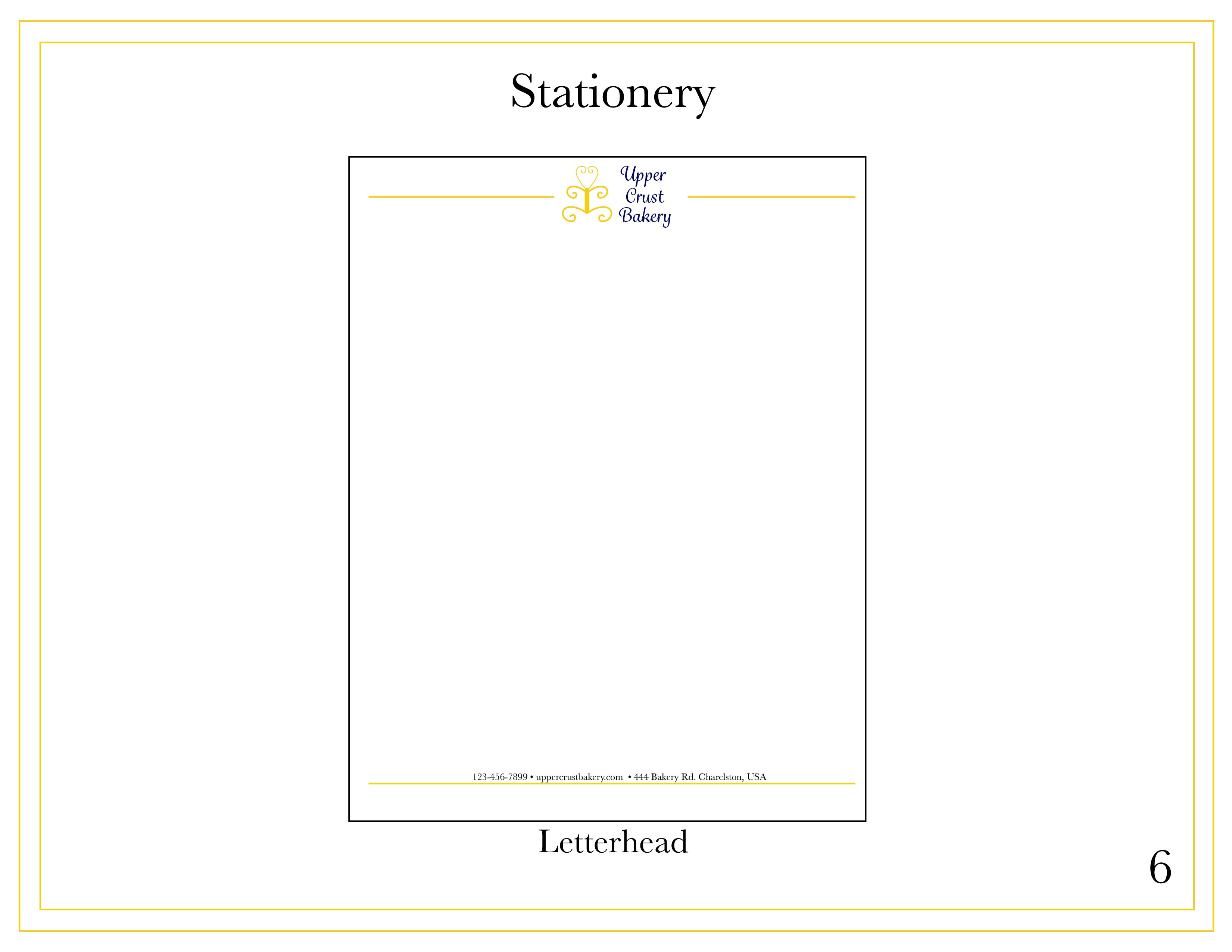 letterhead design